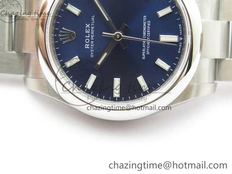 MiroTime 0224 Efficient Oyster Perpetual 31mm 277200 EWF Best Edition Blue Dial on SS Bracelet 6T 2771